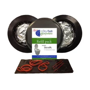 15 Laveo Dry Flush Refills