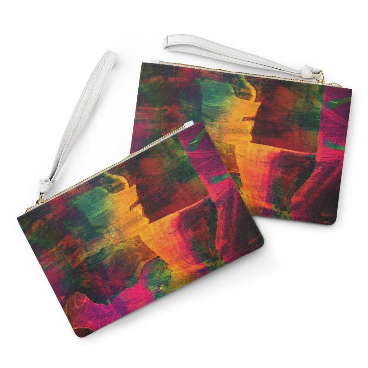 Color Splash Clutch Bags