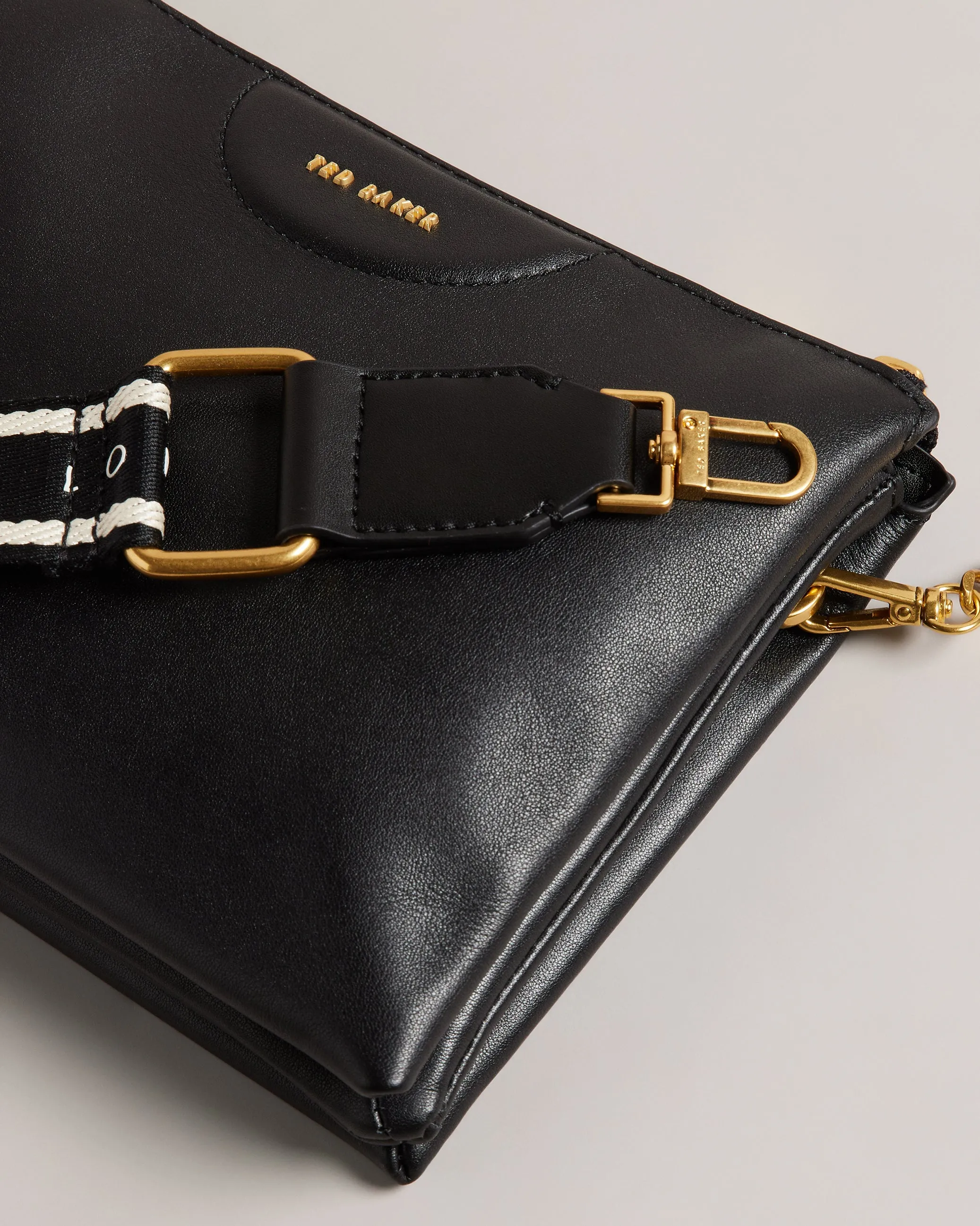 Esille Webbing Cross Body Bag Black