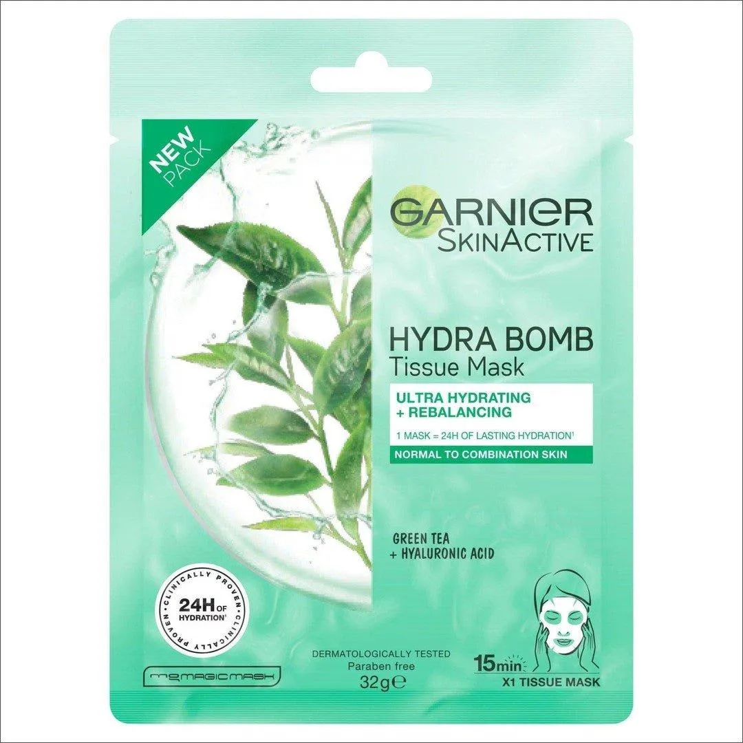 Garnier Hydra Bomb Green Tea Mask