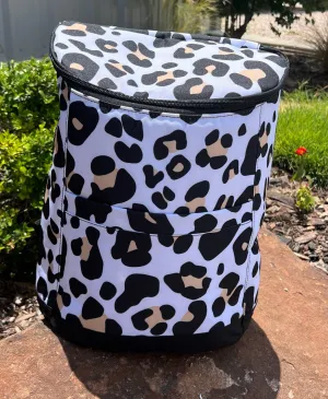Leopard Backpack Cooler