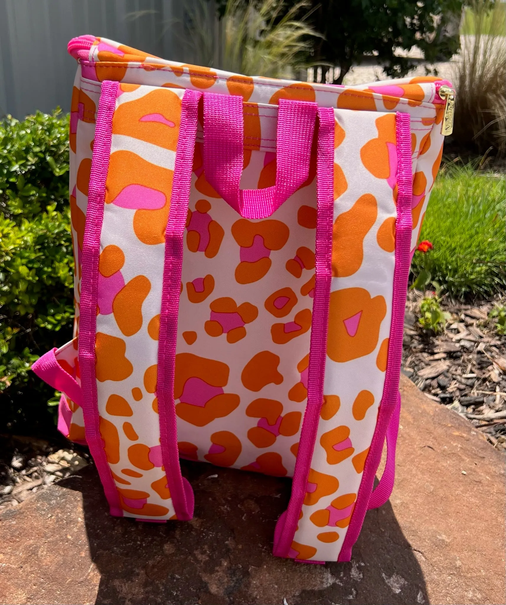 Leopard Backpack Cooler