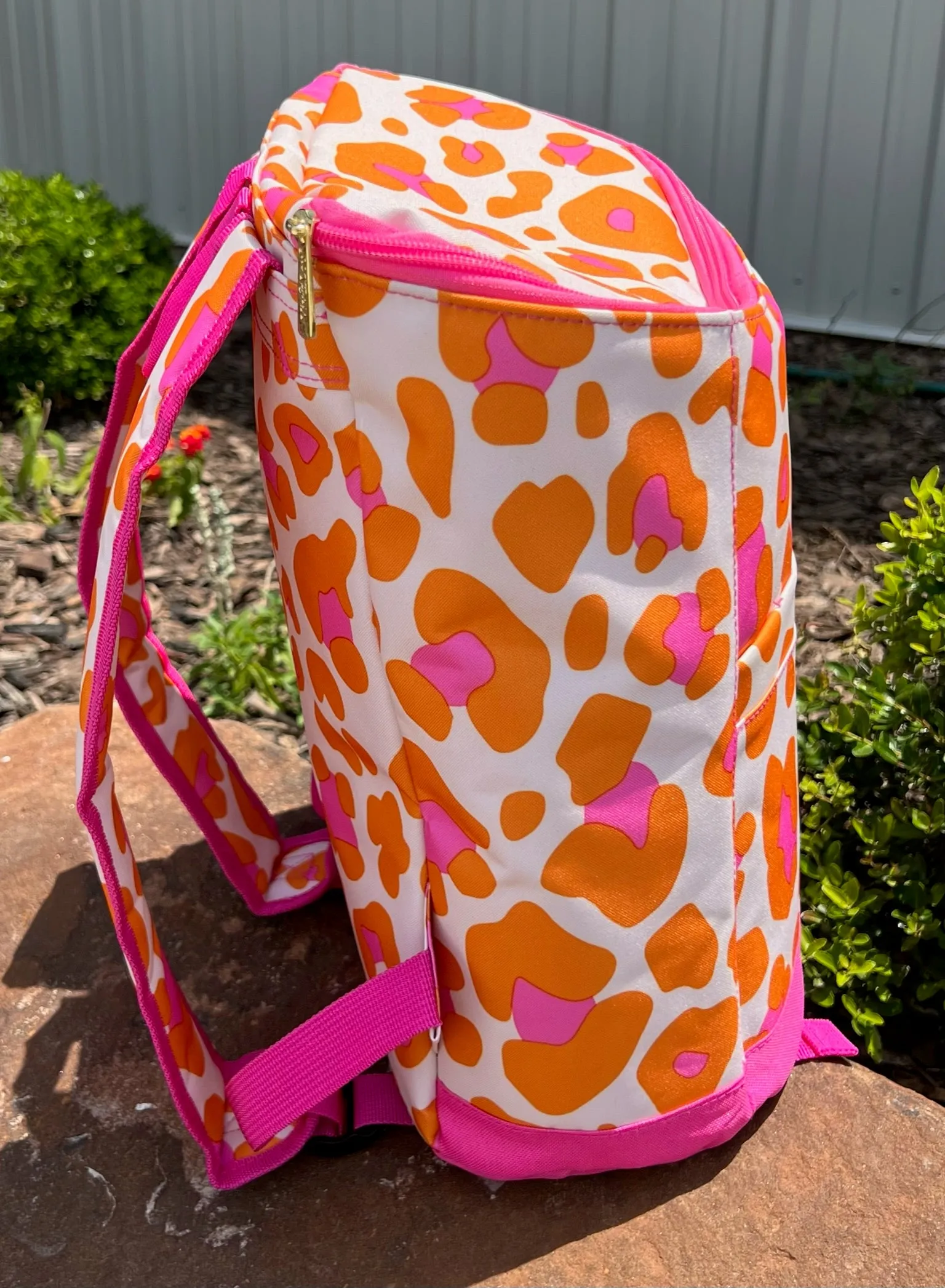 Leopard Backpack Cooler