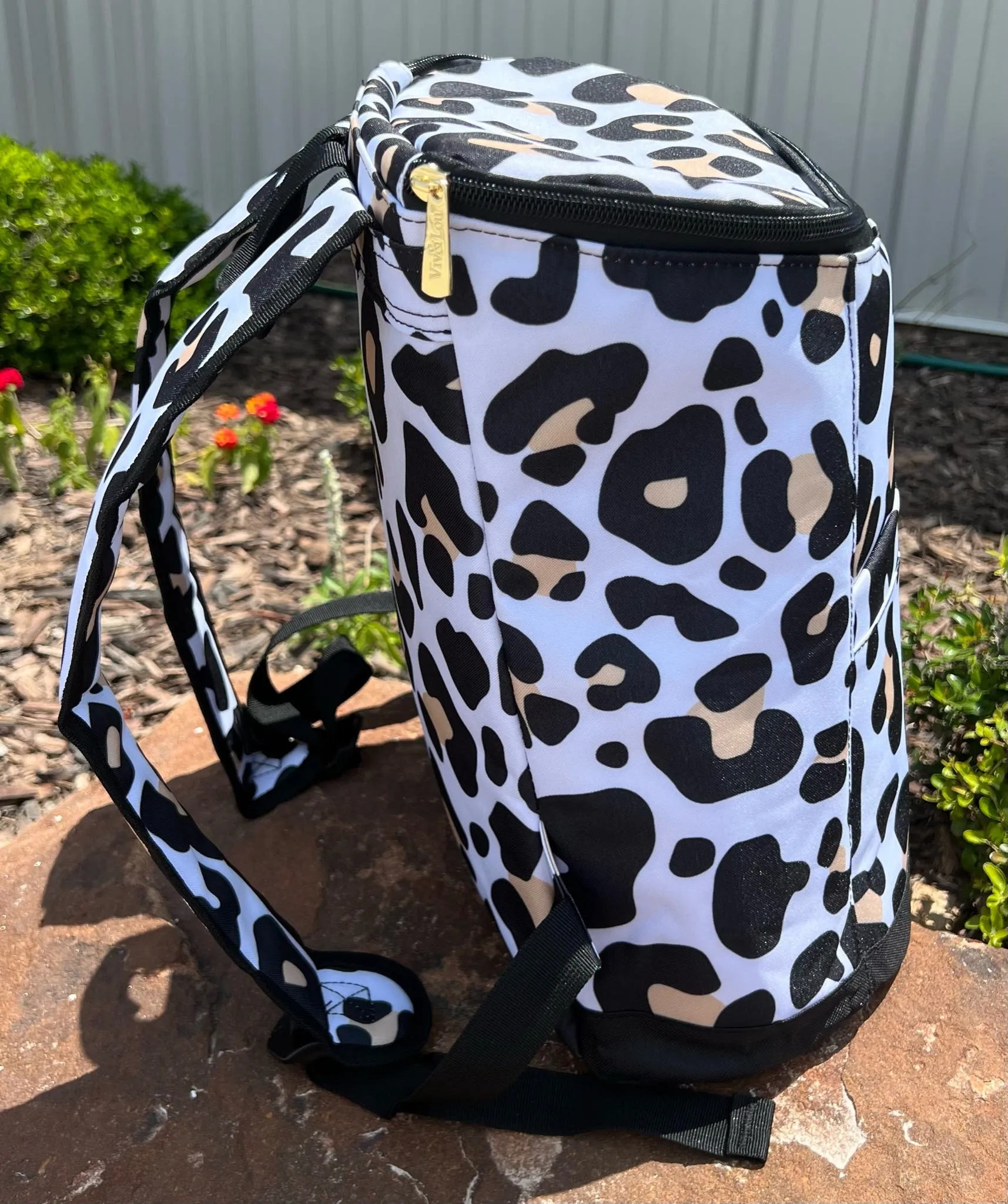 Leopard Backpack Cooler