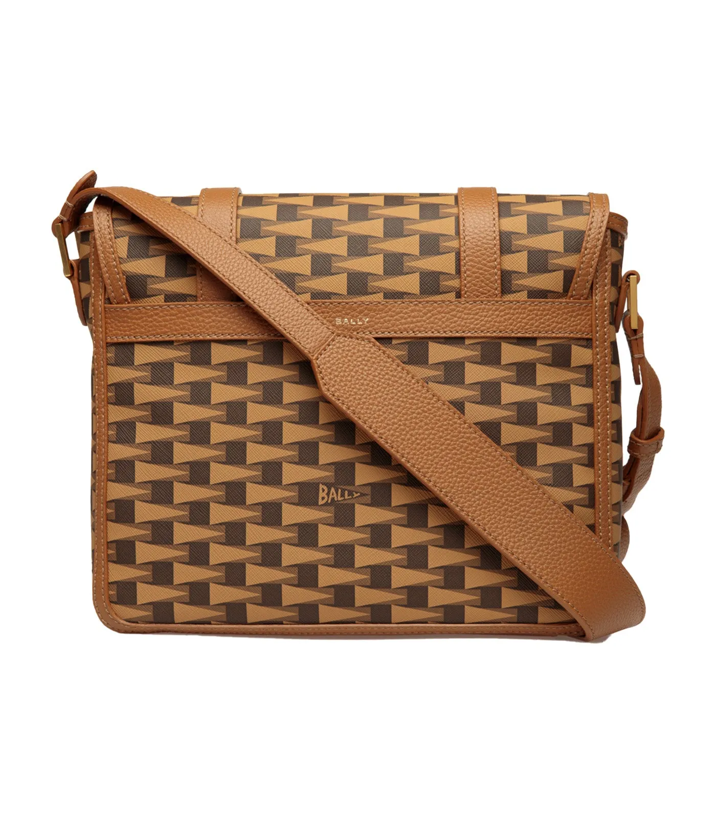 Pennant Messenger Bag Multi Brown