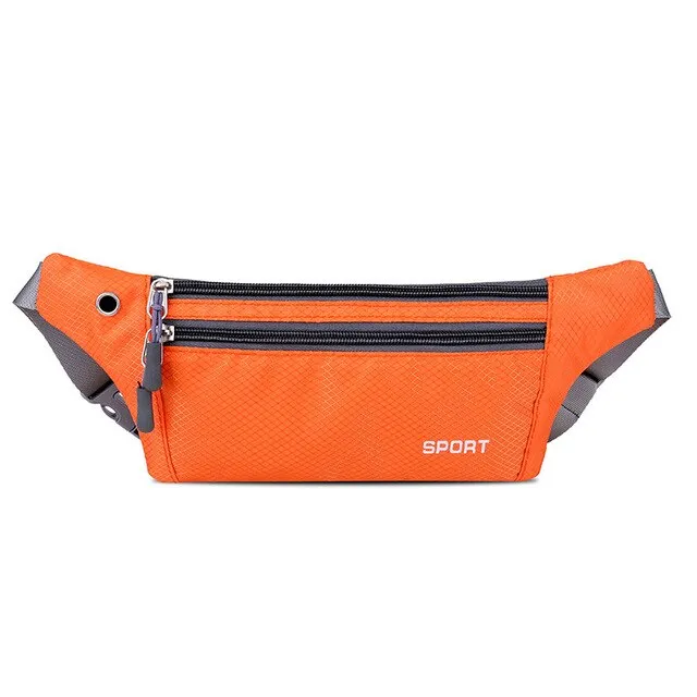Portable Oxford Cloth Waist Bag Women Money Phone Pouch Belt Bag Multifunction Chest Bag Trave Running Sport Accessories Items