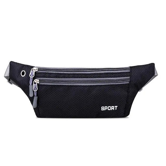 Portable Oxford Cloth Waist Bag Women Money Phone Pouch Belt Bag Multifunction Chest Bag Trave Running Sport Accessories Items