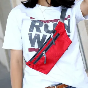 Portable Oxford Cloth Waist Bag Women Money Phone Pouch Belt Bag Multifunction Chest Bag Trave Running Sport Accessories Items