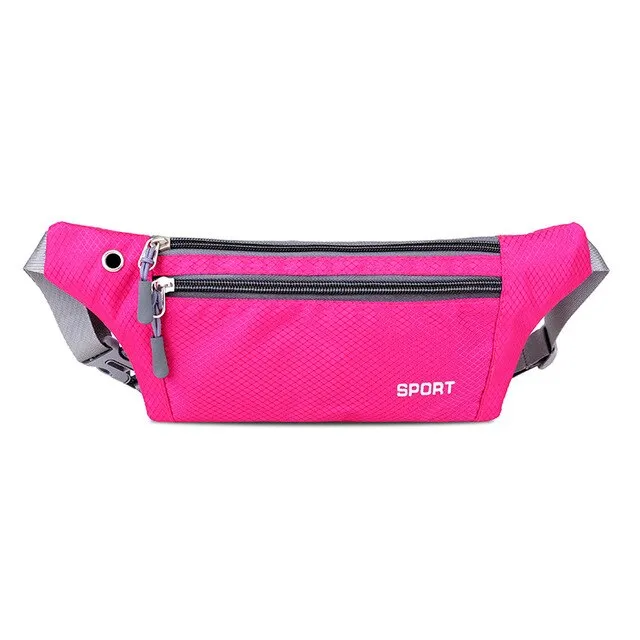 Portable Oxford Cloth Waist Bag Women Money Phone Pouch Belt Bag Multifunction Chest Bag Trave Running Sport Accessories Items
