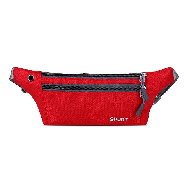 Portable Oxford Cloth Waist Bag Women Money Phone Pouch Belt Bag Multifunction Chest Bag Trave Running Sport Accessories Items