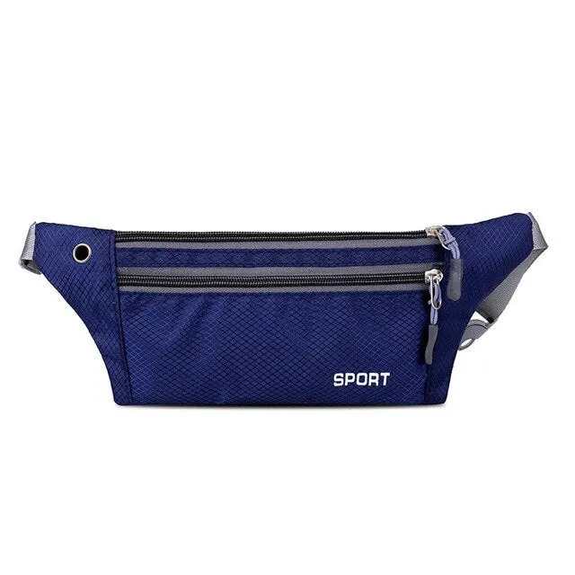 Portable Oxford Cloth Waist Bag Women Money Phone Pouch Belt Bag Multifunction Chest Bag Trave Running Sport Accessories Items