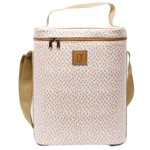 Sling Cooler - Scatter Gold on White