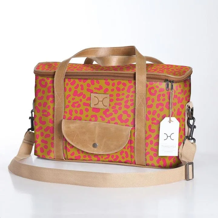 Thandana Laminated Fabric Caddy Cooler Bag