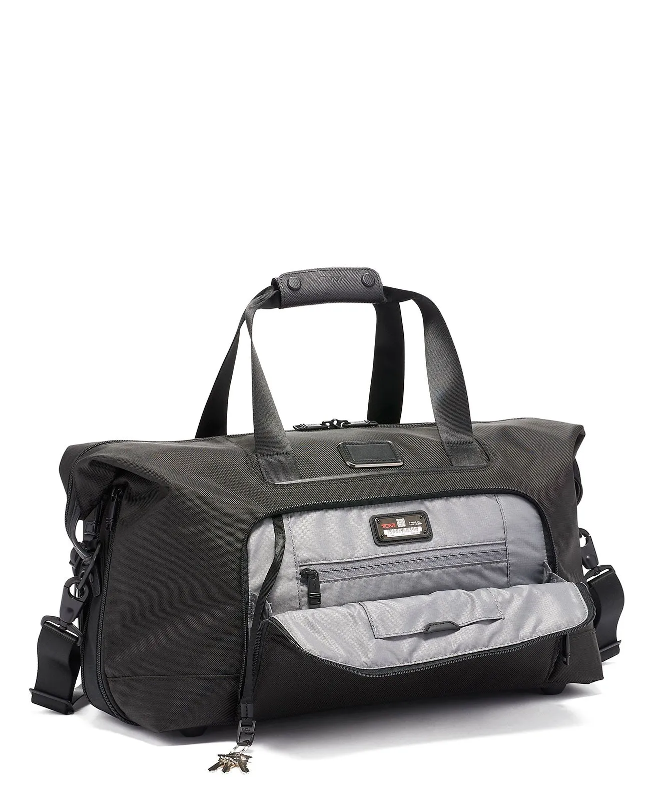 Tumi Double Expansion Travel Satchel, Black