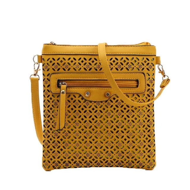 Women Messenger Handbags Small Hollow Out Bags Ladies shoulder bags for men bao bao #5M