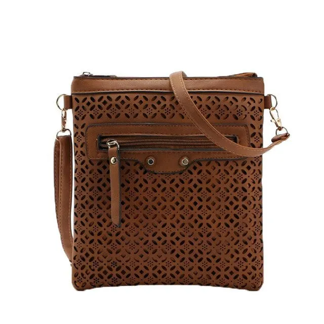 Women Messenger Handbags Small Hollow Out Bags Ladies shoulder bags for men bao bao #5M